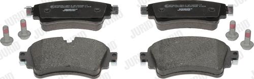 Jurid 573628J - Brake Pad Set, disc brake autospares.lv