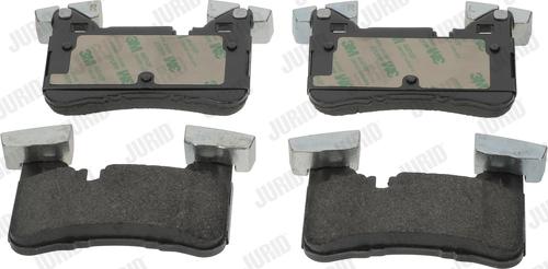 Jurid 573679J - Brake Pad Set, disc brake autospares.lv