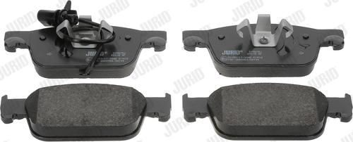 Jurid 573675J - Brake Pad Set, disc brake autospares.lv