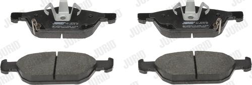 Jurid 573670J - Brake Pad Set, disc brake autospares.lv