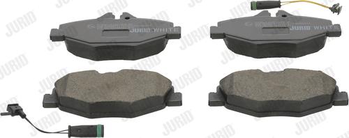 Jurid 573091JC - Brake Pad Set, disc brake autospares.lv