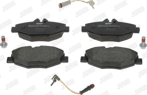 Jurid 573091J - Brake Pad Set, disc brake autospares.lv