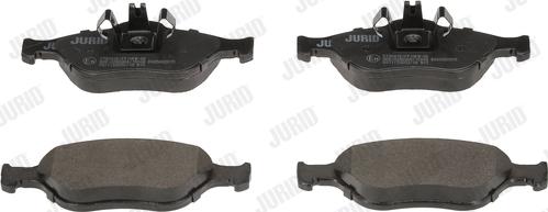 Jurid 573041D - Brake Pad Set, disc brake autospares.lv