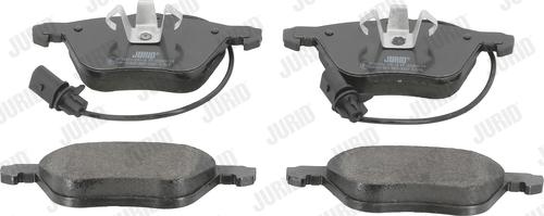 Jurid 573047J - Brake Pad Set, disc brake autospares.lv