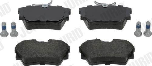 Jurid 573059J - Brake Pad Set, disc brake autospares.lv