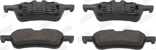 Jurid 573056JC - Brake Pad Set, disc brake autospares.lv