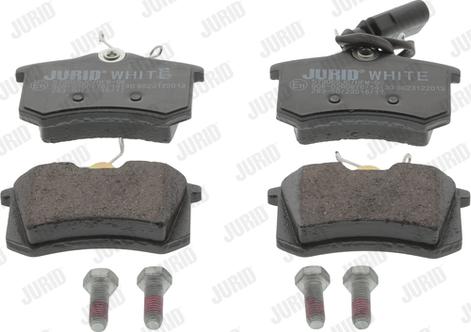 Jurid 573065JC - Brake Pad Set, disc brake autospares.lv