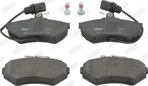 Jurid 573006J - Brake Pad Set, disc brake autospares.lv