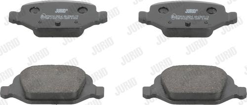 Jurid 573019J - Brake Pad Set, disc brake autospares.lv