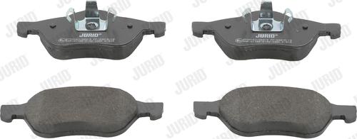 Jurid 573016J - Brake Pad Set, disc brake autospares.lv