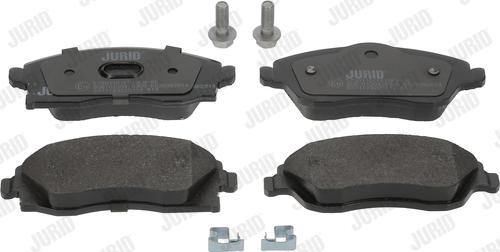 Jurid 573011D - Brake Pad Set, disc brake autospares.lv