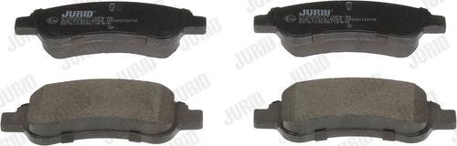 Jurid 573030D - Brake Pad Set, disc brake autospares.lv