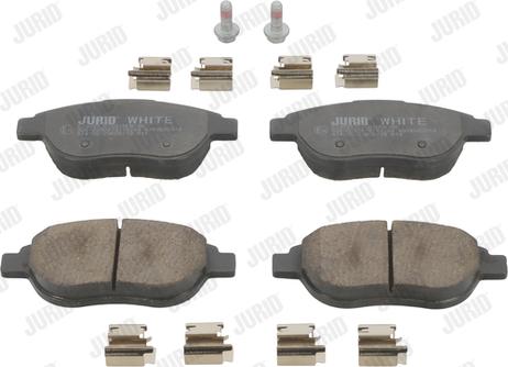 Jurid 573031JC - Brake Pad Set, disc brake autospares.lv