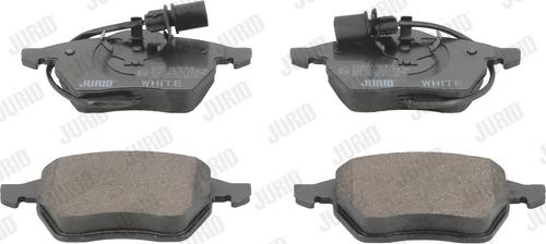 Jurid 573037JC - Brake Pad Set, disc brake autospares.lv