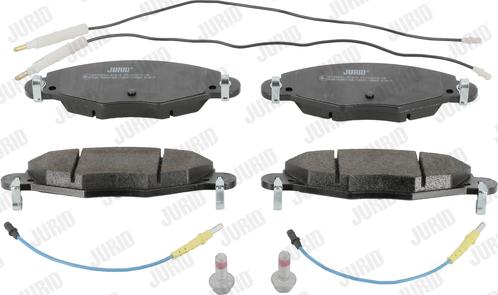 Jurid 573029J - Brake Pad Set, disc brake autospares.lv