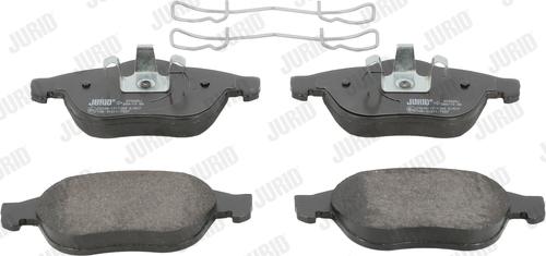 Jurid 573025J - Brake Pad Set, disc brake autospares.lv