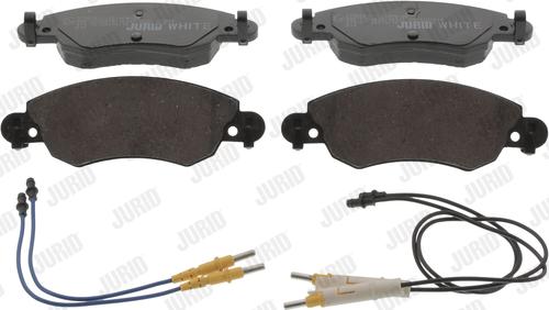 Jurid 573026JC - Brake Pad Set, disc brake autospares.lv