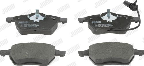 Jurid 573022J - Brake Pad Set, disc brake autospares.lv