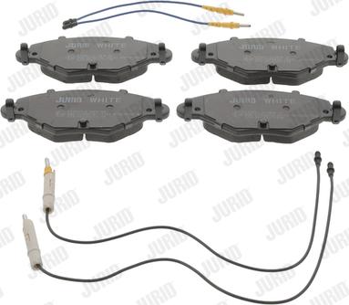 Jurid 573027JC - Brake Pad Set, disc brake autospares.lv