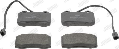 Jurid 573079J - Brake Pad Set, disc brake autospares.lv