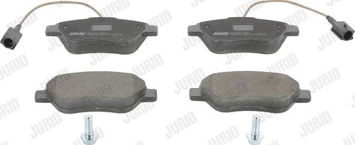 Jurid 573074J - Brake Pad Set, disc brake autospares.lv
