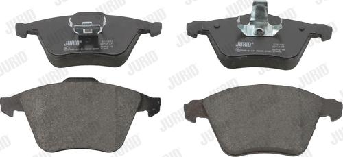 Jurid 573199J - Brake Pad Set, disc brake autospares.lv