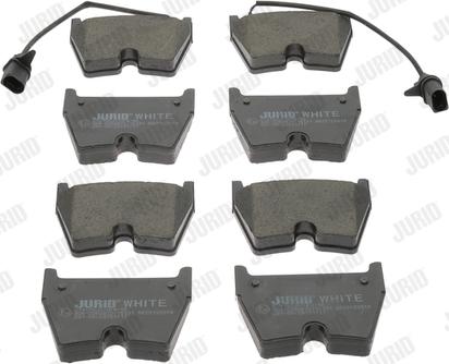 Jurid 573195JC - Brake Pad Set, disc brake autospares.lv