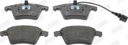 Jurid 573159J - Brake Pad Set, disc brake autospares.lv