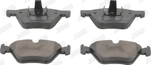 Jurid 573151JC - Brake Pad Set, disc brake autospares.lv