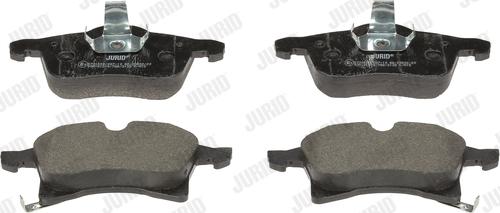 Jurid 573153D - Brake Pad Set, disc brake autospares.lv