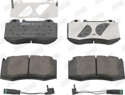 Jurid 573152JC - Brake Pad Set, disc brake autospares.lv