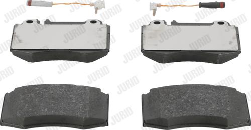 Jurid 573152J - Brake Pad Set, disc brake autospares.lv