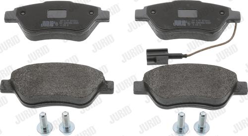 Jurid 573164J - Brake Pad Set, disc brake autospares.lv