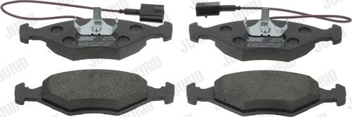 Jurid 573109J - Brake Pad Set, disc brake autospares.lv