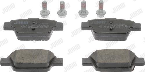 Jurid 573105JC - Brake Pad Set, disc brake autospares.lv