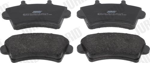 Jurid 573107J - Brake Pad Set, disc brake autospares.lv