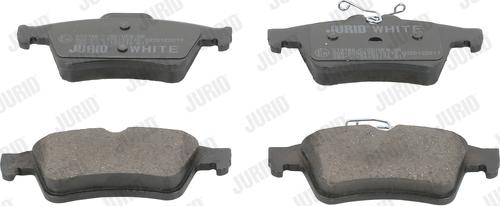 Jurid 573186JC - Brake Pad Set, disc brake autospares.lv