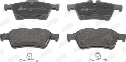 Jurid 573186J - Brake Pad Set, disc brake autospares.lv
