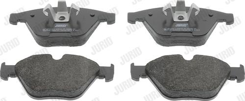 Jurid 573181J - Brake Pad Set, disc brake autospares.lv