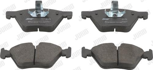 Jurid 573188J - Brake Pad Set, disc brake autospares.lv