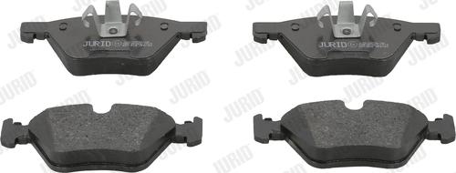 Jurid 573187J - Brake Pad Set, disc brake autospares.lv