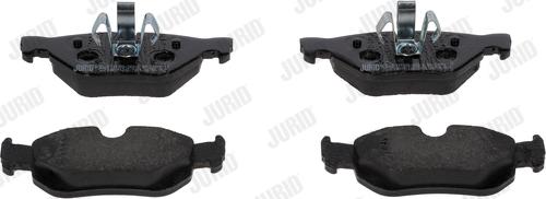 Jurid 573139D - Brake Pad Set, disc brake autospares.lv