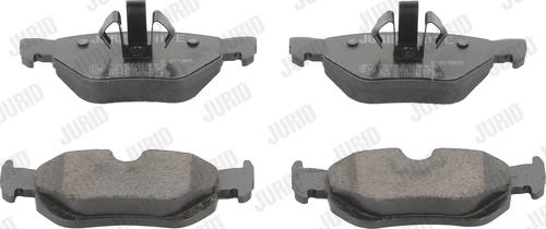 Jurid 573139JC - Brake Pad Set, disc brake autospares.lv