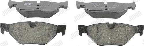 Jurid 573139J - Brake Pad Set, disc brake autospares.lv