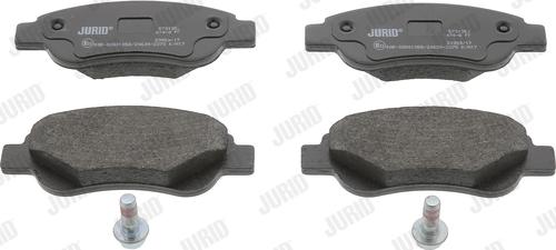 Jurid 573135J - Brake Pad Set, disc brake autospares.lv