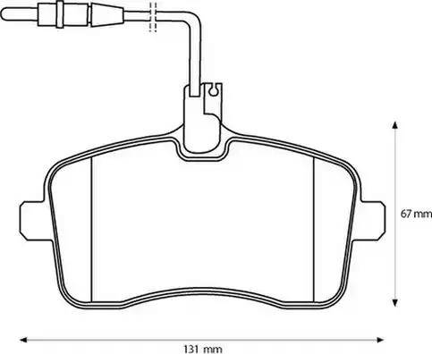 Jurid 573132J-AS - Brake Pad Set, disc brake autospares.lv