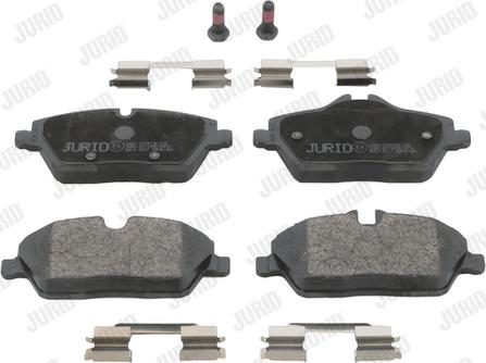 Jurid 573137JC - Brake Pad Set, disc brake autospares.lv