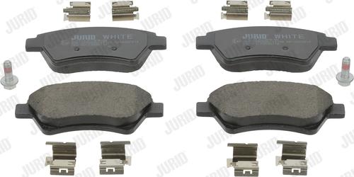 Jurid 573124JC - Brake Pad Set, disc brake autospares.lv