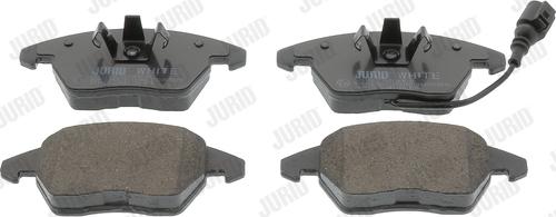 Jurid 573128JC - Brake Pad Set, disc brake autospares.lv