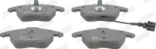 Jurid 573128J - Brake Pad Set, disc brake autospares.lv